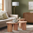 Tavolino organico in legno naturale - Threshold™