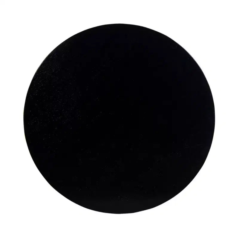 Tavolino d'appoggio East at Main Round Crisscross Base nero: Legno di mango, 17.9" di altezza, 35.9" di larghezza
