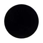 Tavolino d'appoggio East at Main Round Crisscross Base nero: Legno di mango, 17.9" di altezza, 35.9" di larghezza