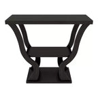 24/7 Shop At Home Tavolo console da salotto Niccila transizionale da 39" in espresso