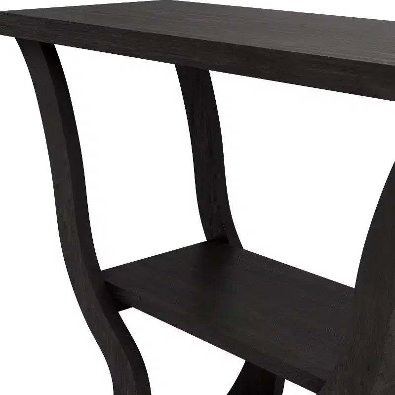 24/7 Shop At Home Tavolo console da salotto Niccila transizionale da 39" in espresso