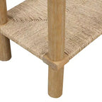 Nathan James Beacon Tavolo console in erba marina marrone chiaro