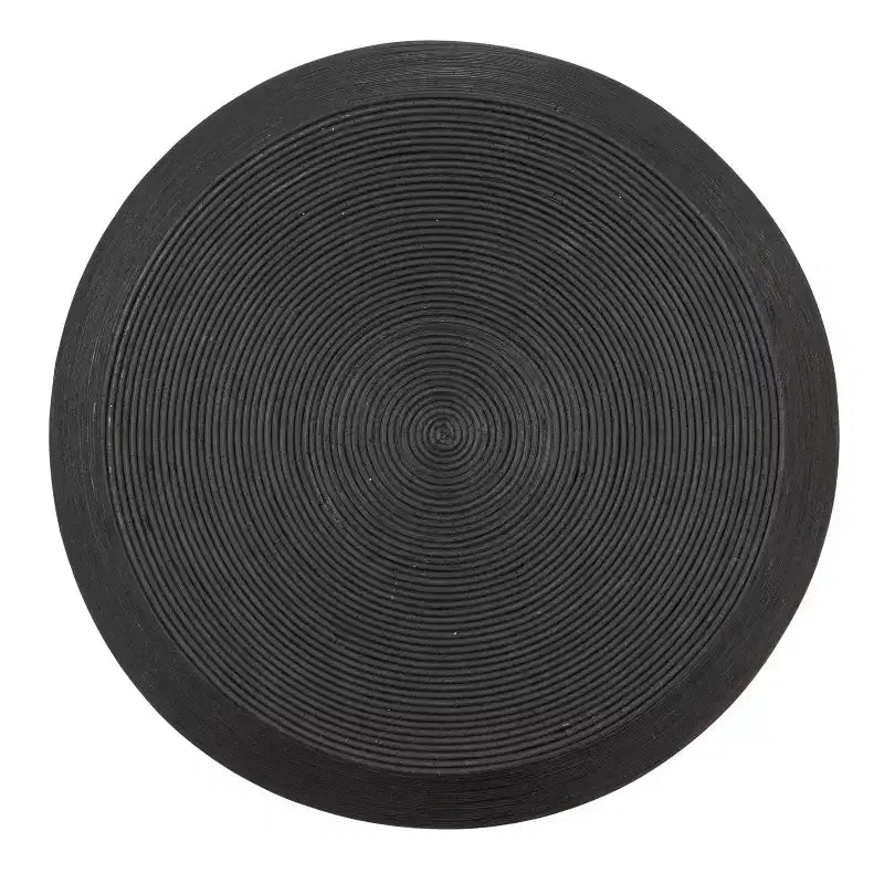 Tavolino Storied Home con botte rotonda, nero