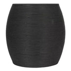 Tavolino Storied Home con botte rotonda, nero