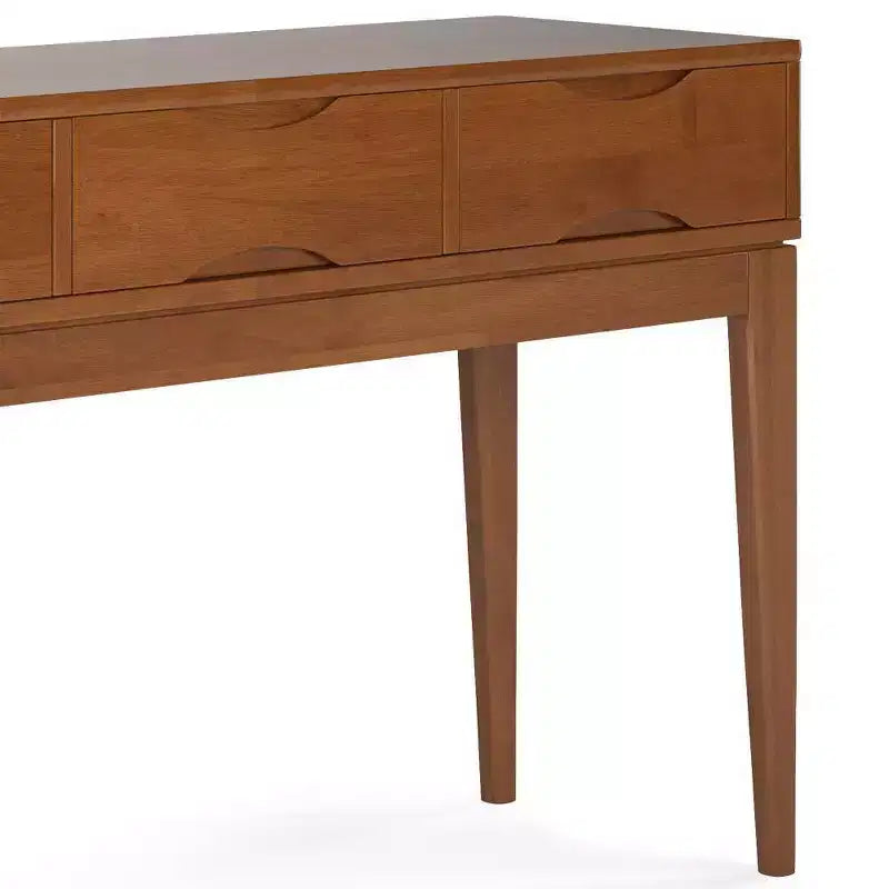 Tavolo Consolle Divano WyndenHall Pearson Marrone Teak