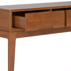 Tavolo Consolle Divano WyndenHall Pearson Marrone Teak