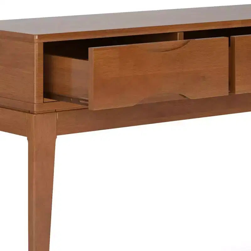 Tavolo Consolle Divano WyndenHall Pearson Marrone Teak