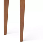 Tavolo Consolle Divano WyndenHall Pearson Marrone Teak