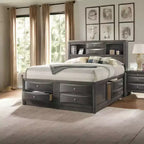 Acme Furniture Letto King Ireland Quercia Grigia