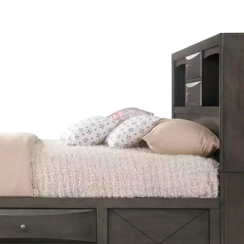 Acme Furniture Letto King Ireland Quercia Grigia