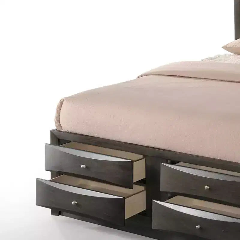 Acme Furniture Letto King Ireland Quercia Grigia