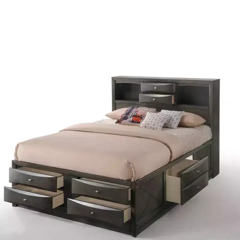 Acme Furniture Letto King Ireland Quercia Grigia