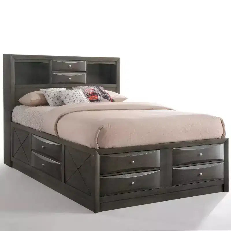 Acme Furniture Letto King Ireland Quercia Grigia