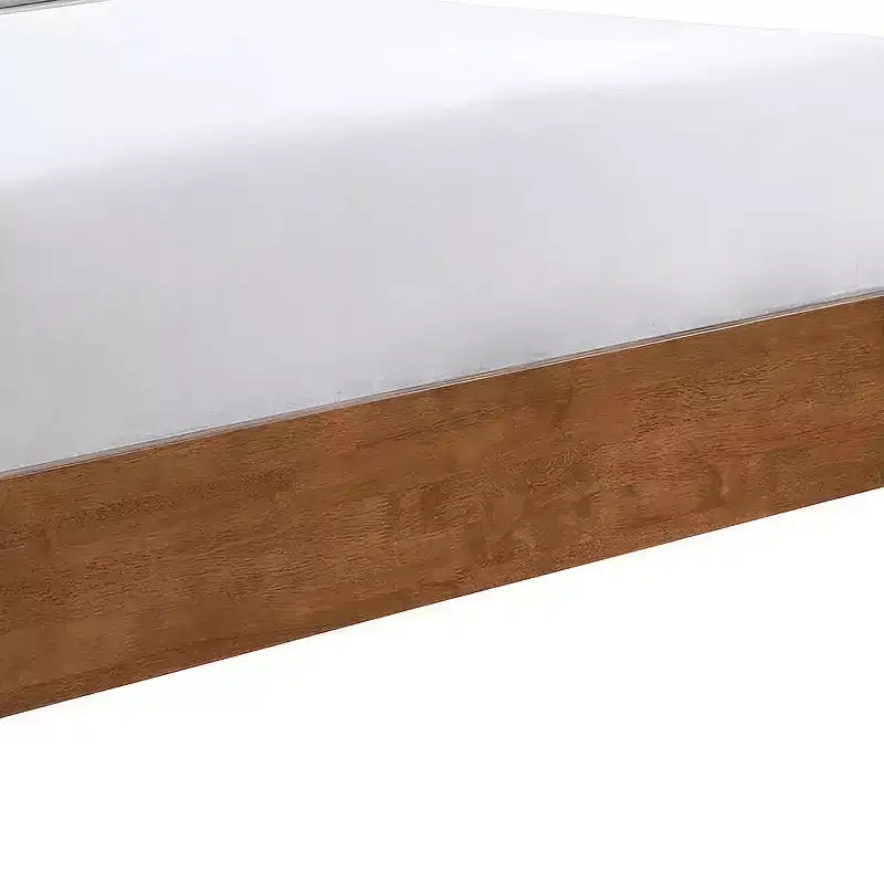 HOMES: Queen Riverstone Letto a piattaforma moderno di metà secolo con testiera Bouclé