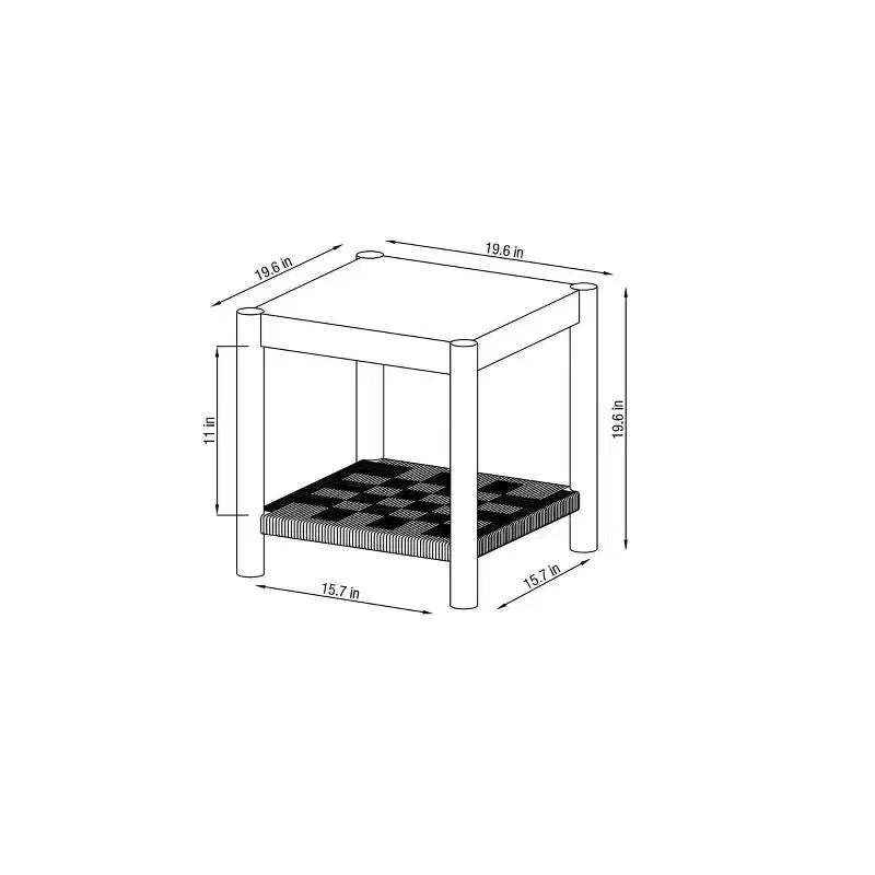 Tavolino Accent con Stile Rustico Semplice - Hearth & Hand™ con Magnolia