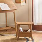 Sgabello contenitore con scomparti in rovere invecchiato - Hearth & Hand™ con Magnolia