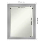 Specchio da parete per bagno Amanti Art Flair Petite Bevel