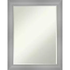 Amanti Art Flair Petite Bevel Bathroom Wall Mirror