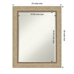 Specchio da Parete da Bagno Amanti Art Astor Petite Bevel