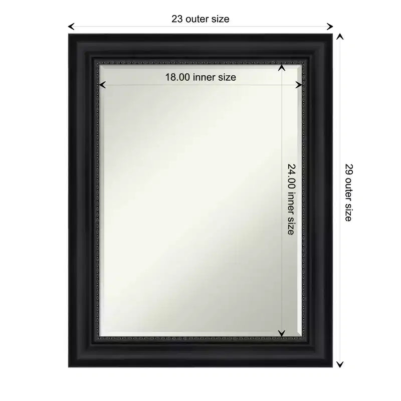 Specchio da Parete da Bagno Amanti Art Astor Petite Bevel
