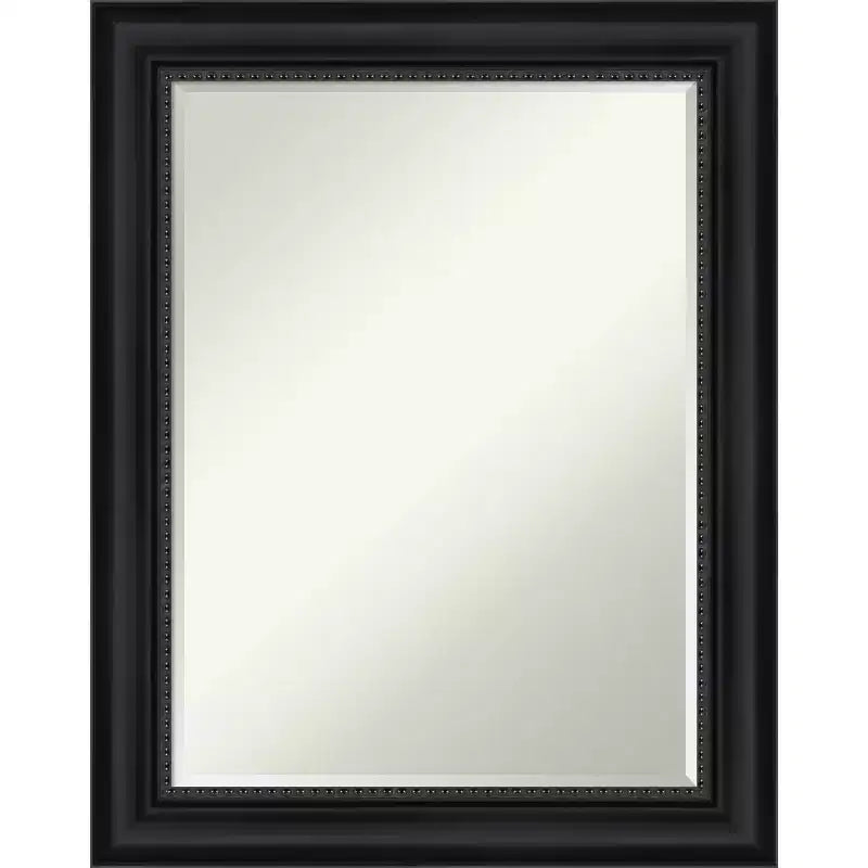 Amanti Art Astor Petite Bevel Bathroom Wall Mirror
