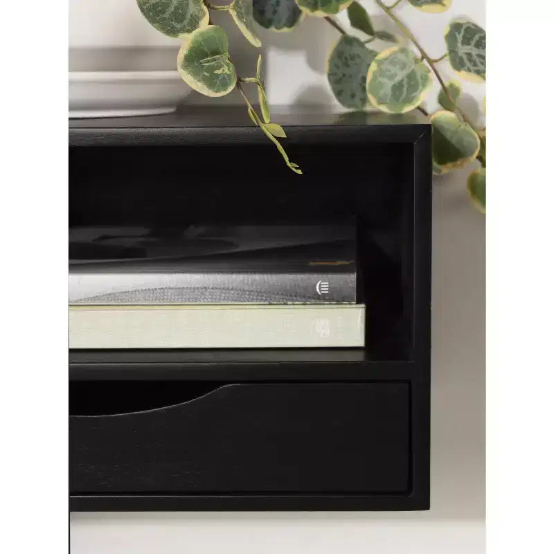 Mensola da parete galleggiante con cassetto Kate and Laurel Hutton