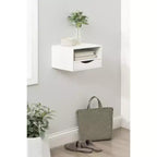 Mensola da parete galleggiante con cassetto Kate and Laurel Hutton