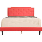 Passion Furniture Letto Queen Tufted Deb