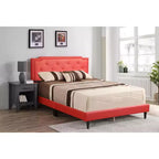 Passion Furniture Letto Queen Tufted Deb