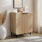 Madia moderna a 2 ante con scanalature - Saracina Home