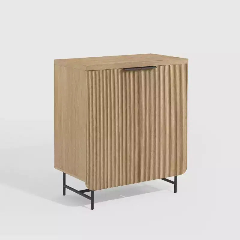 Madia moderna a 2 ante con scanalature - Saracina Home