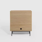 Madia moderna a 2 ante con scanalature - Saracina Home