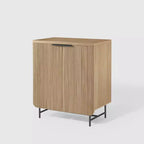 Madia moderna a 2 ante con scanalature - Saracina Home