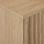 Madia moderna a 2 ante con scanalature - Saracina Home