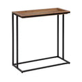 Kate and Laurel Lockridge Rectangle Metal Console Table, 28x13x31, Natural
