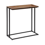 Kate and Laurel Lockridge Rectangle Metal Console Table, 28x13x31, Natural