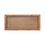 Kate and Laurel Lockridge, Tavolino da Consolle Rettangolare in Metallo, 71x33x79 cm, Naturale