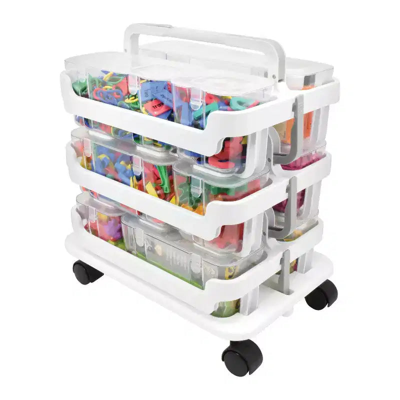 Base a rotelle per carrello Deflecto Stack 'N Go