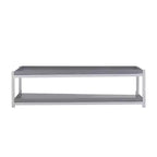 happimess Scarpiera a 2 Ripiani in Ferro Industriale Compatta da 10,75, per 6 Paia di Scarpe