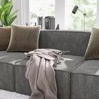 Sedia intermedia senza braccioli modulare Merrick Lane