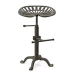 Sgabello da bar Carolina Living Adjustable Tractor Seat ad altezza bancone