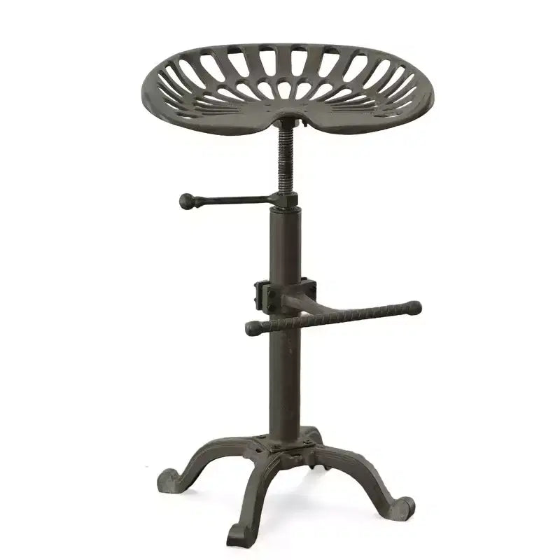 Sgabello da bar Carolina Living Adjustable Tractor Seat ad altezza bancone