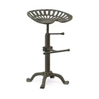 Sgabello da bar Carolina Living Adjustable Tractor Seat ad altezza bancone