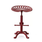 Sgabello da bar Carolina Living Adjustable Tractor Seat ad altezza bancone