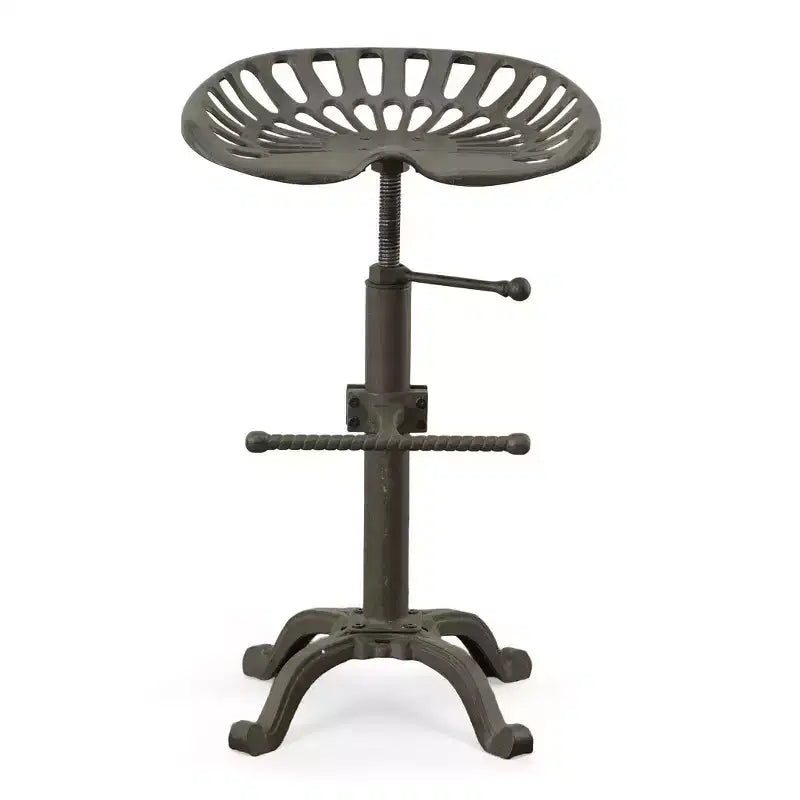 Sgabello da bar Carolina Living Adjustable Tractor Seat ad altezza bancone