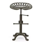 Sgabello da bar Carolina Living Adjustable Tractor Seat ad altezza bancone