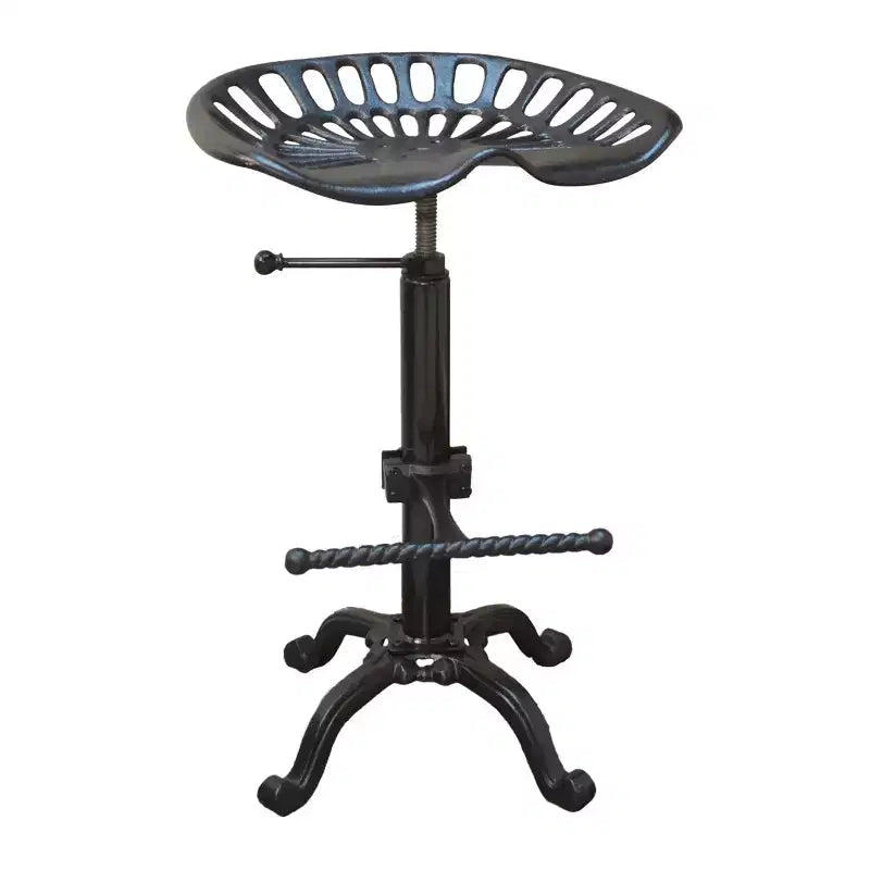 Sgabello da bar Carolina Living Adjustable Tractor Seat ad altezza bancone