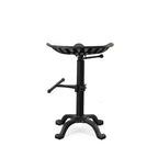 Sgabello da bar Carolina Living Adjustable Tractor Seat ad altezza bancone