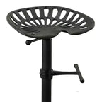 Sgabello da bar Carolina Living Adjustable Tractor Seat ad altezza bancone