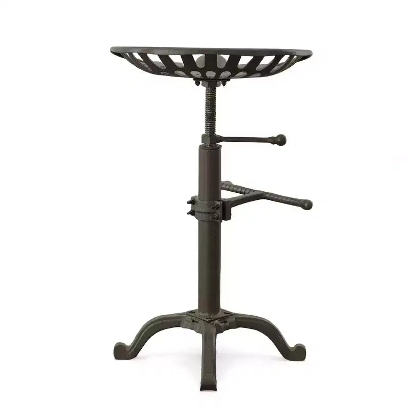 Sgabello da bar Carolina Living Adjustable Tractor Seat ad altezza bancone